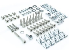 Aprilia RS 125 Schraubensatz Verkleidung Schrauben 1995 - 2005 silber 20 Klemmen