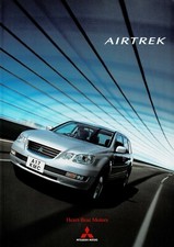 Mitsubishi Airtrek SUV car (made in Japan, JDM) _2001 Prospekt / Brochure 