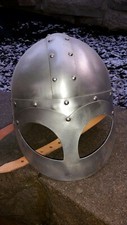 Nasalhelm Ritterhelm Ritterrüstung komplett tragbar Topfhelm Helm Rüstungsteil