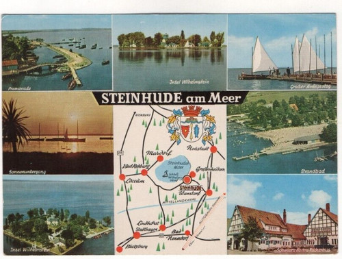 Ansichtskarte steinhuder meer - steinhuder,