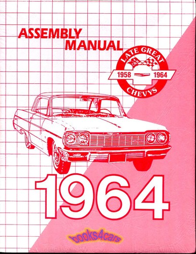 Chevrolet 1964 montage manuell - chevrolet,