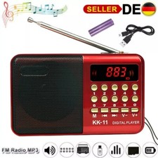 Tragbares FM Radio MP3 Player
