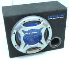 BASSKISTE PIONEER TS-WX 301 800W + ENDSTUFE CRUNCH BLACKMAXX 750 WATT (M295)