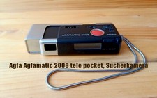 Agfa Agfamatic 2008 tele pocket, Sucherkamera analog oldschool, gebraucht, gut