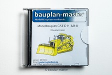 Modellbauplan Dozer CAT D11