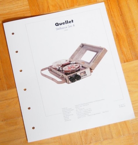 Quellet stellavox sm 4 - quellet,