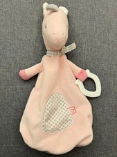 Topomini Einhorn Beissring Schmusetuch Schnuffeltuch Kuscheltuch Ernstings rosa