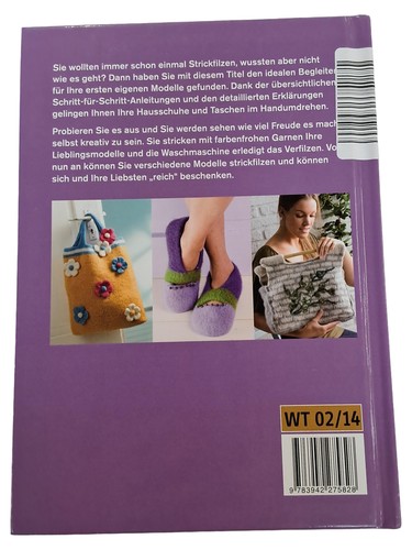 Strickfilzen hausschuhe - strickfilzen,