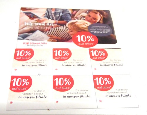 Rossmann coupons gültig - 12,
