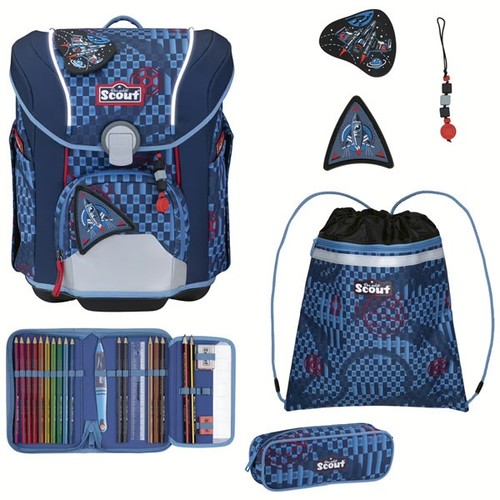 Scout micro schulranzen set - scout, schulranzen-set