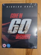 NUR NOCH 60 SEKUNDEN -Zavvi-BluRay Steelbook /NEU/OVP/OOP