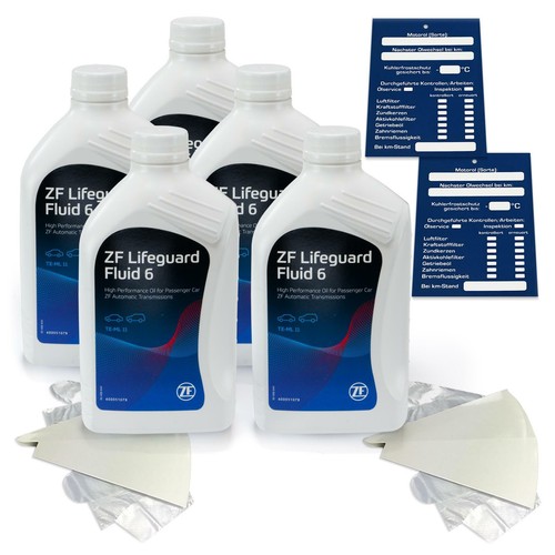Liter automatikgetriebeöl - 5,
