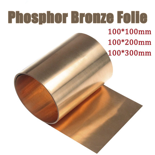 Phosphor bronze feinblech - bronze,