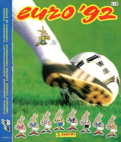 Panini uefa euro - panini, 1992