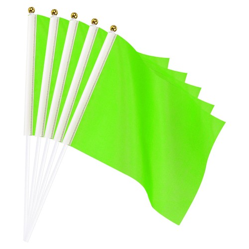 Grün flagge stick klein - stick,