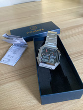 Vintage Armbanduhr Homage CITIZEN ANA-DIGI-foxbox  Uhr Digitaluhr Top Neu OVP