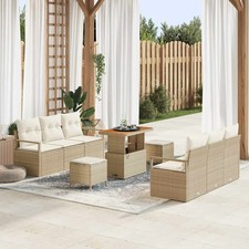 Garten-Sofa-Set mit Speicher 9