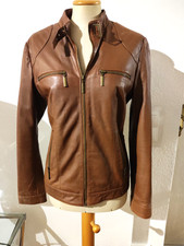 TCM echt Lederjacke Lammnappa cognac braun 40 neuwertig
