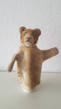 Alte Steiff Handpuppe Tiger