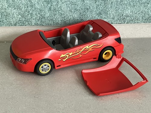 Playmobil roter tuningwagen - -,