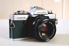 minolta xg 9 neu beledert, neue Lichtdichtungen, sehr schön