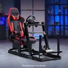 Dardoo F1 Rennsimulator Cockpit mit Sitz Fit Logitech G29 G920 G923 Thrustmaster