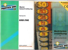 Spielbeschreibung Betriebsanleitung Euro Star Geldspielautomat