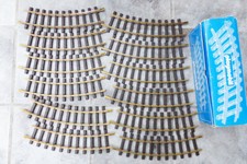 12 x LGB 1100  / Playmobil 4354 Gebogens Gleis  R=600 mm Schiene - in OVP