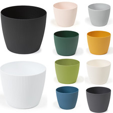 Blumentopf Übertopf Rund – 7 Größen, 10 Farben – Modern & Dekorativ