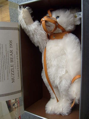 Steiff maulkorb teddy 1908 - steiff,