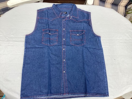 Vintage jeansbluse jeansweste - vintage,
