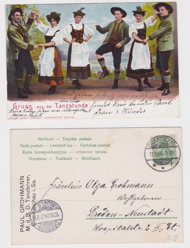 09433 gruss aus der - ak,