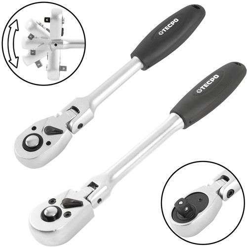 4 ratsche tecpo - 1/2", 1/4"