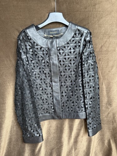 Lederjacke escada größe - lederjacke,