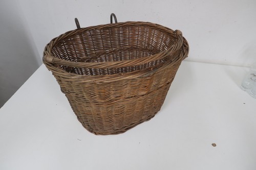 Vintage weidenkorb für das - weidenkorb,