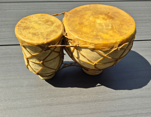 Vintage bongos trommeln ton - bongos,