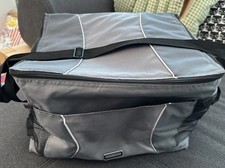 Exxter Kofferraum Tasche Grau Aus Nylon Tragetasche 40x36x30cm Mit Klett Unten