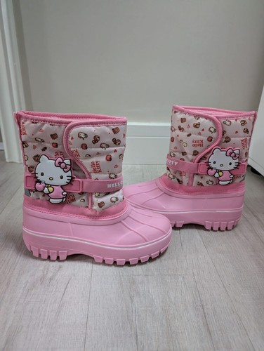 Hello kitty schneestiefel fell - hello,
