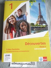 ★ Decouvertes 1 Klasse 5 Cahier Lehrerausgabe Lösungen ★  2022