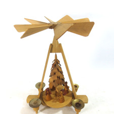 Müller Pyramide Erzgebirge Kurrende Engel DDR Handarbeit Seiffen Volkskunst