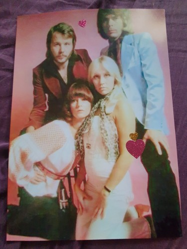 Abba autogramm autograph - autogramm,