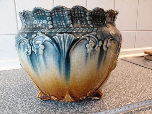 Jugendstil blumenübertopf - jugendstil, /