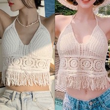 Trendiger gehäkelter Strick