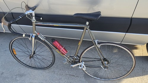 Bianchi rennrad grau mit - grau,