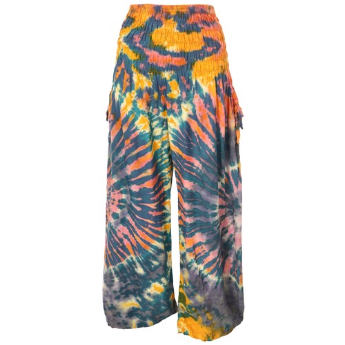 Farbenfrohe batikhose boho - farbenfrohe, batikhose,