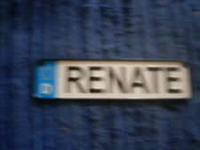 Albatros Namensschild Renate