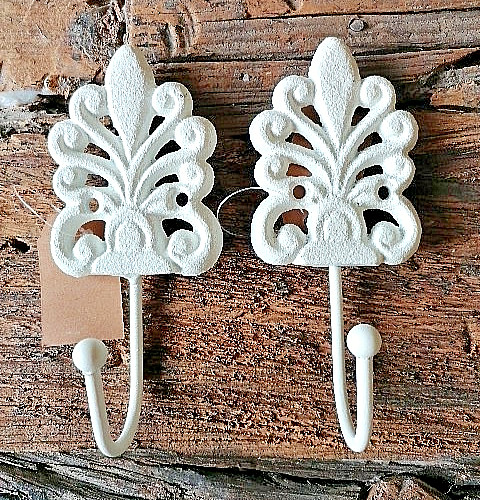 2er set garderobe haken - set,