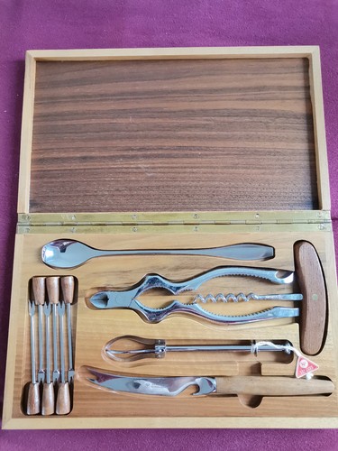 Boxed bar set dreizack - set,