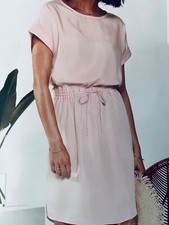 Damen hemdblusenkleid lyocell - hemdblusenkleid,