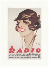 Radio Sonderausstellung Stuttgart Hoffmann Kunstdruck Plakatwelt 006